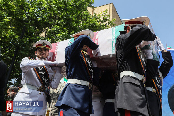 مراسم تشییع پیکر حسین امیرعبداللهیان وزیر امور خارجه شهید