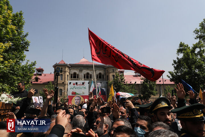 مراسم تشییع پیکر حسین امیرعبداللهیان وزیر امور خارجه شهید