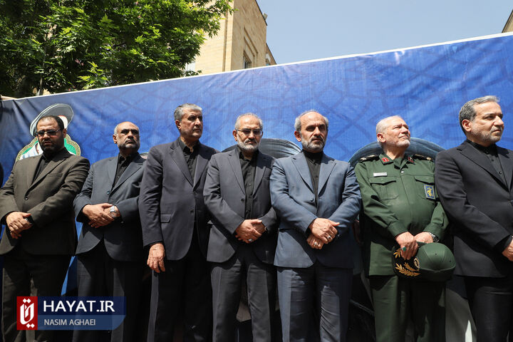 مراسم تشییع پیکر حسین امیرعبداللهیان وزیر امور خارجه شهید