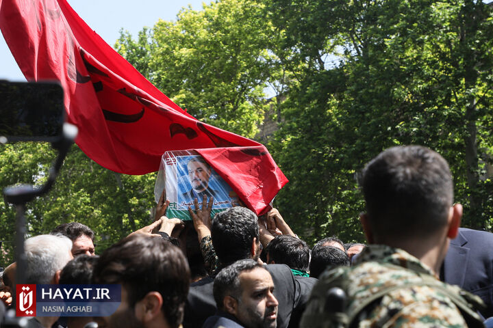 مراسم تشییع پیکر حسین امیرعبداللهیان وزیر امور خارجه شهید