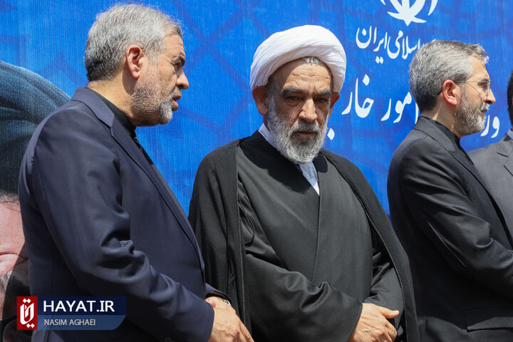 مراسم تشییع پیکر حسین امیرعبداللهیان وزیر امور خارجه شهید