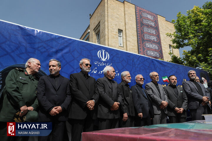 مراسم تشییع پیکر حسین امیرعبداللهیان وزیر امور خارجه شهید