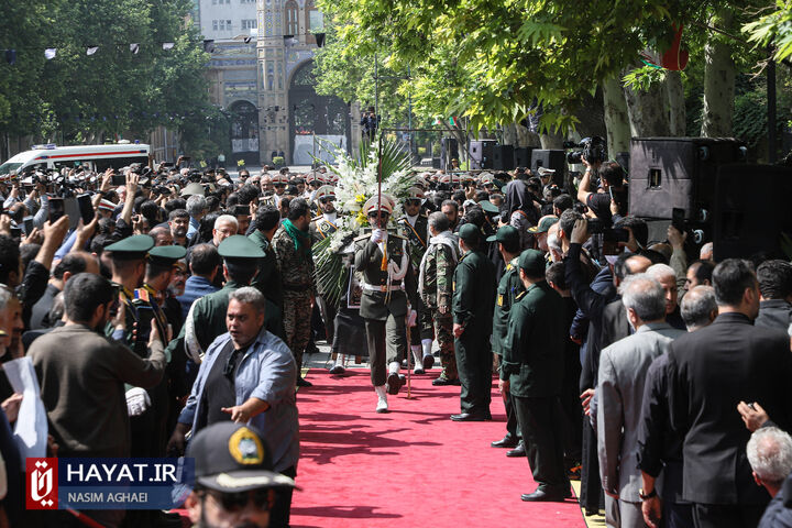 مراسم تشییع پیکر حسین امیرعبداللهیان وزیر امور خارجه شهید