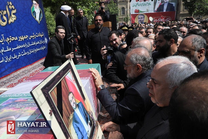 مراسم تشییع پیکر حسین امیرعبداللهیان وزیر امور خارجه شهید