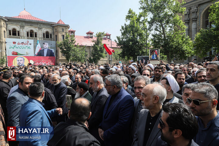 مراسم تشییع پیکر حسین امیرعبداللهیان وزیر امور خارجه شهید