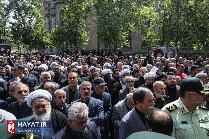 مراسم تشییع پیکر حسین امیرعبداللهیان وزیر امور خارجه شهید