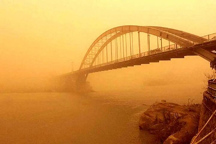هوای اهواز در وضعیت قرمز قرار گرفت هوای اهواز در وضعیت قرمز قرار گرفت