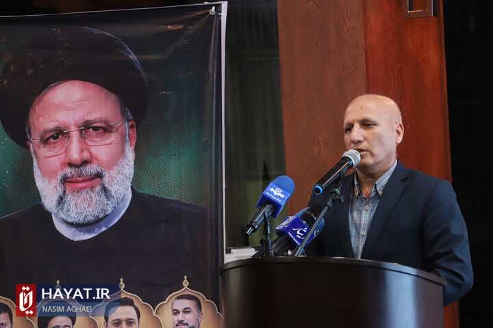 برگزاری آیین بدرقه کاروان حج تمتع ویژه جانبازان سال ۱۴۰۳