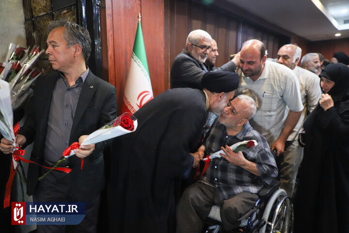 برگزاری آیین بدرقه کاروان حج تمتع ویژه جانبازان سال ۱۴۰۳