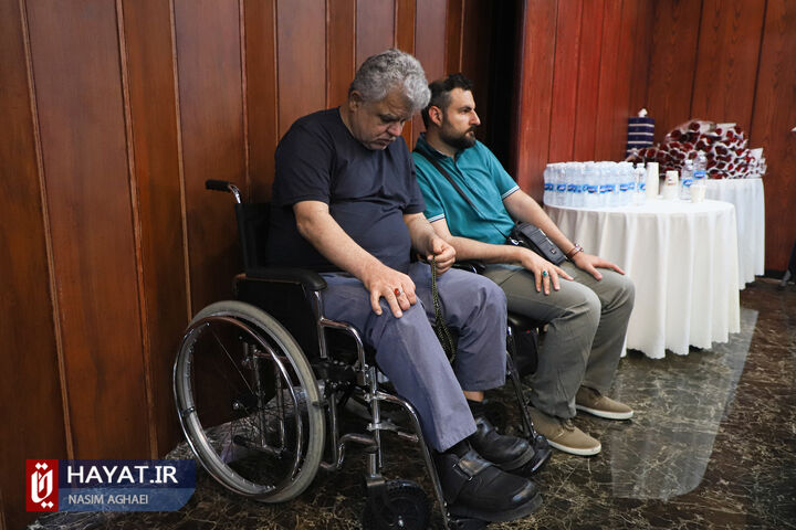 برگزاری آیین بدرقه کاروان حج تمتع ویژه جانبازان سال ۱۴۰۳