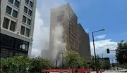در پی انفجار بانک در آمریکا ۷ تن زخمی شدند