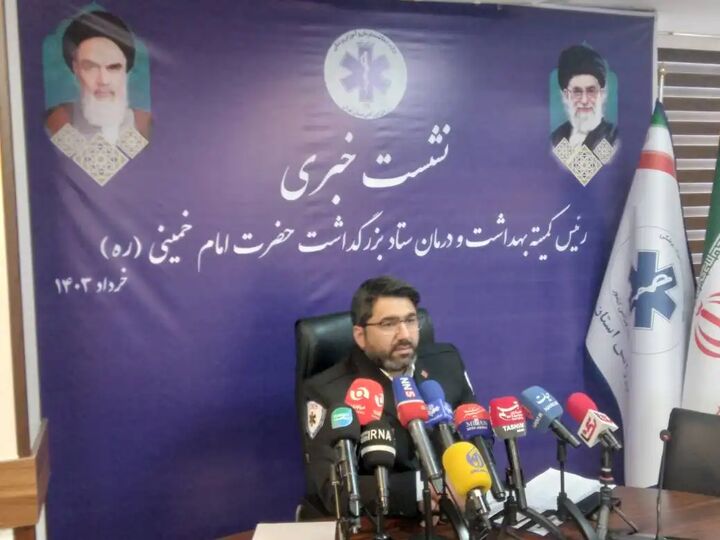 ثبت ۲۲ هزار و ۷۲۶ ماموریت اورژانس در هفته گذشته ثبت ۲۲ هزار و ۷۲۶ ماموریت اورژانس در هفته گذشته