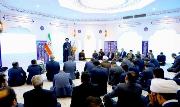 افتتاح نمازخانه جدید ساختمان مرکزی بانک دی افتتاح نمازخانه جدید ساختمان مرکزی بانک دی