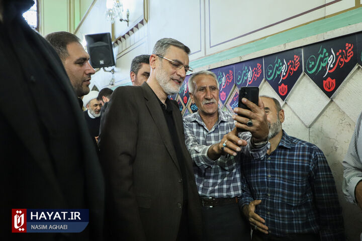 آیین بزرگداشت شهدای خدمت در مسجد جامع حضرت عبدالعظیم حسنی