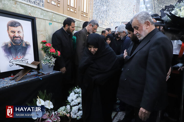 آیین بزرگداشت شهدای خدمت در مسجد جامع حضرت عبدالعظیم حسنی