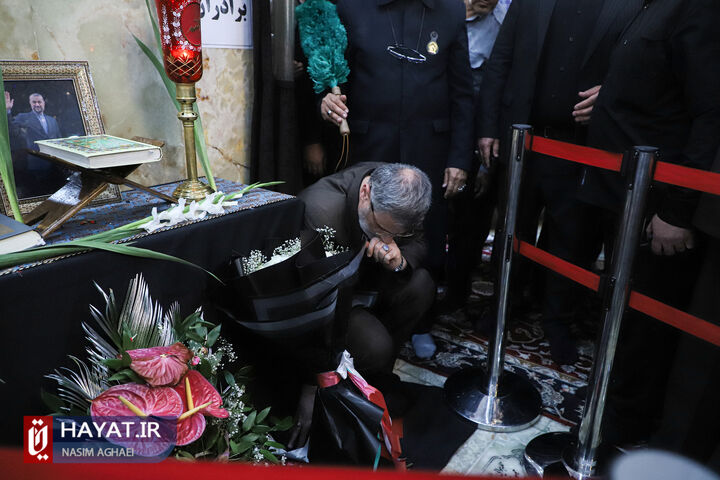 آیین بزرگداشت شهدای خدمت در مسجد جامع حضرت عبدالعظیم حسنی