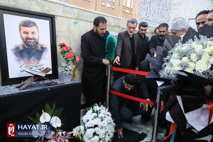 آیین بزرگداشت شهدای خدمت در مسجد جامع حضرت عبدالعظیم حسنی