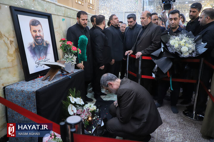 آیین بزرگداشت شهدای خدمت در مسجد جامع حضرت عبدالعظیم حسنی