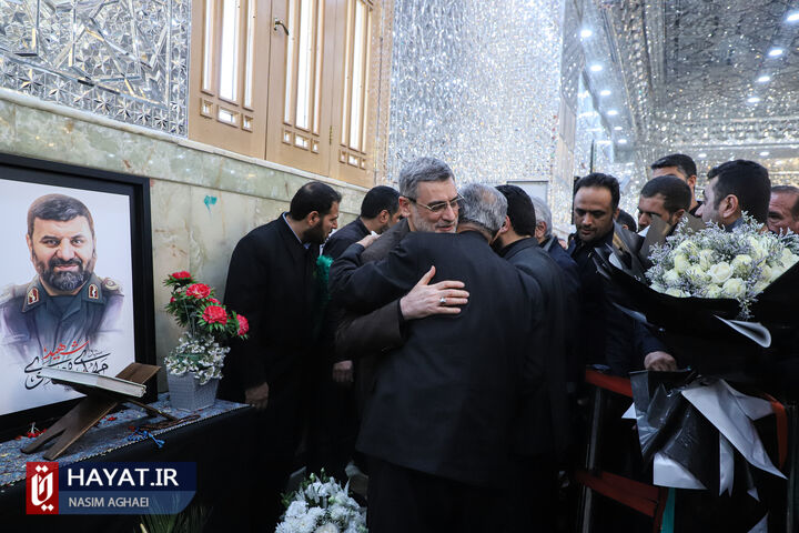 آیین بزرگداشت شهدای خدمت در مسجد جامع حضرت عبدالعظیم حسنی