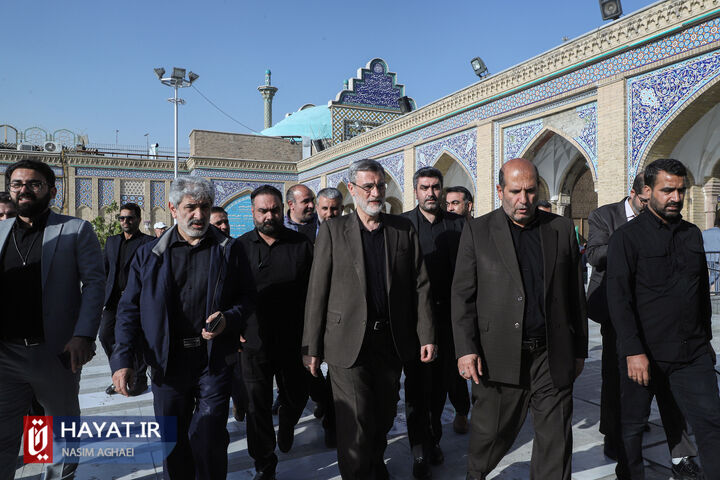 آیین بزرگداشت شهدای خدمت در مسجد جامع حضرت عبدالعظیم حسنی