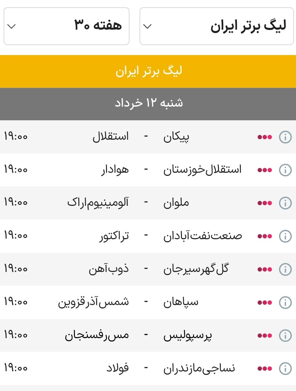 سرنوشت قهرمانی بالاخره مشخص میشود/ کدام تیم همراه صنعت نفت به لیگ یک میرود؟