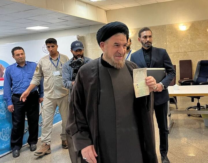 ثبتنام میرتاجالدینی در انتخابات ریاست جمهوری ثبتنام میرتاجالدینی در انتخابات ریاست جمهوری