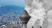 هوای تهران در ۱۳ خرداد در مرز آلودگی قرار گرفت