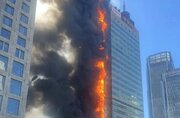 آتش‌سوزی در یک ساختمان مسکونی در مرکز چین؛ ۴ تن کشته شدند