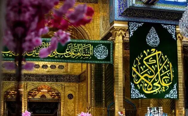 حرم امام حسین (ع) به مناسبت ماه ذی‌الحجه تزئین شد + فیلم