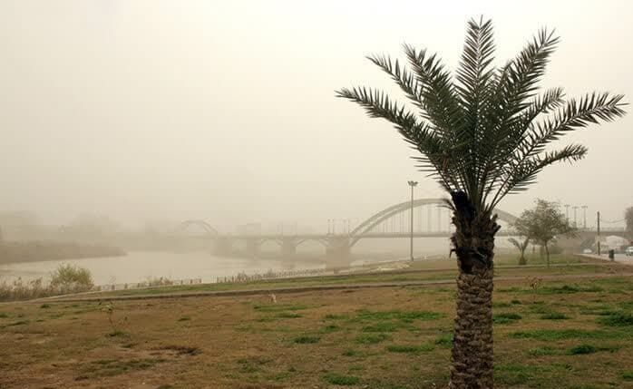 آلودگی هوا در ۷ شهر خوزستان