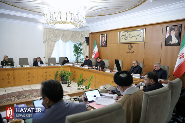 جلسه هیئت دولت