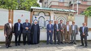اداء احترام به مقام شهدای ایرانی در بوسنی و هرزگوین