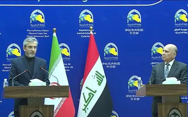 ایران و عراق ۲ رکن اصلی منطقهاند/ کشورهای اسلامی باید جلوی جنایات صهیونیستها را بگیرند ایران و عراق ۲ رکن اصلی منطقهاند/ کشورهای اسلامی باید جلوی جنایات صهیونیستها را بگیرند