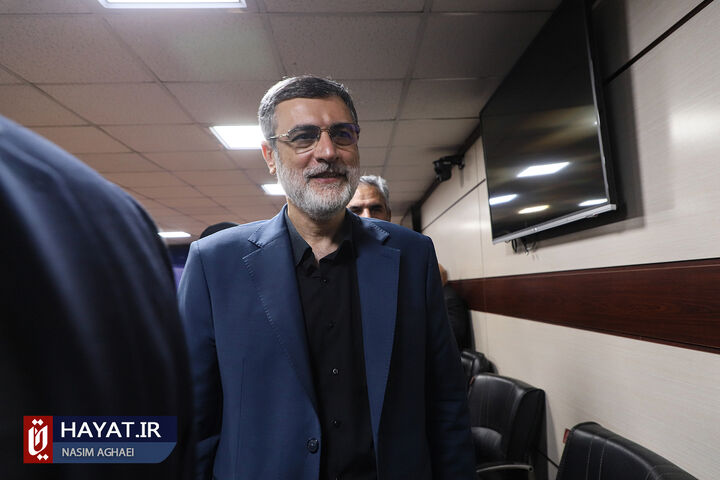 نشست خبری قاضیزاده هاشمی، کاندیدای چهاردهمین دوره ریاست جمهوری