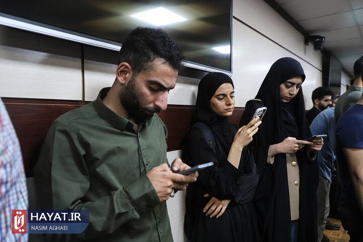 نشست خبری قاضیزاده هاشمی، کاندیدای چهاردهمین دوره ریاست جمهوری