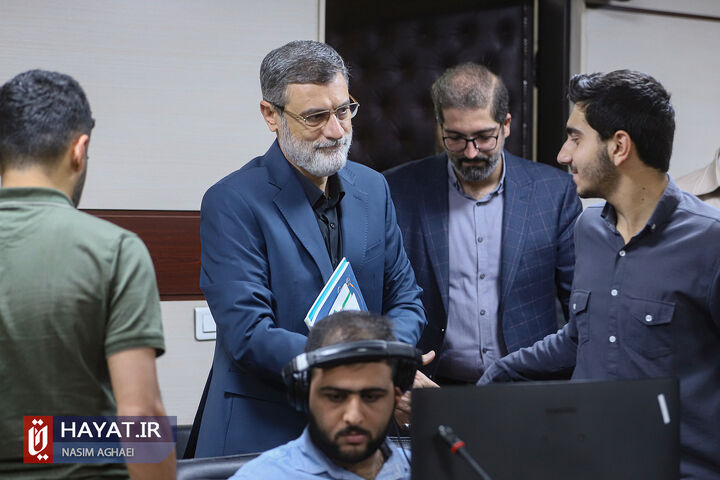 نشست خبری قاضیزاده هاشمی، کاندیدای چهاردهمین دوره ریاست جمهوری