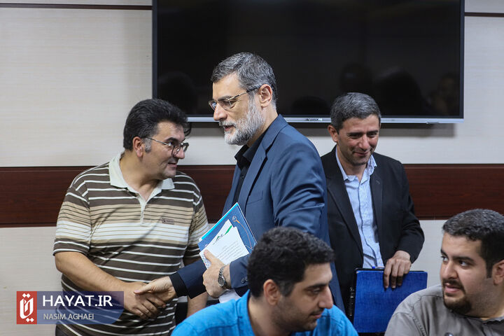 نشست خبری قاضیزاده هاشمی، کاندیدای چهاردهمین دوره ریاست جمهوری