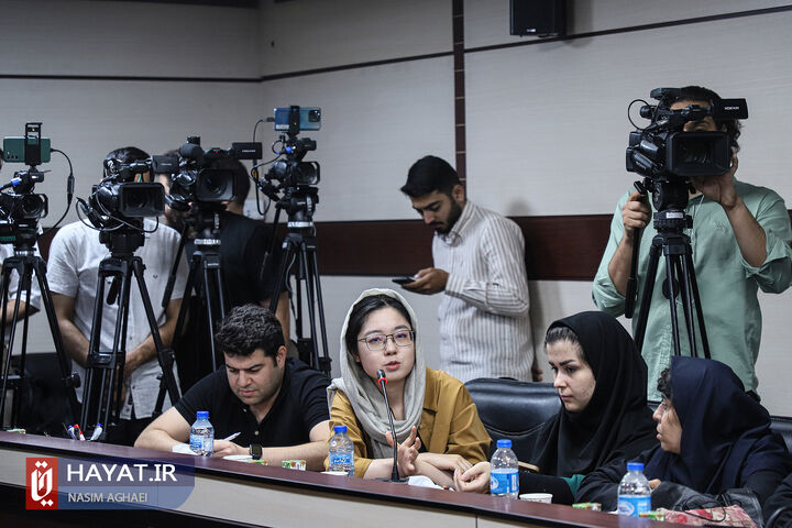 نشست خبری قاضیزاده هاشمی، کاندیدای چهاردهمین دوره ریاست جمهوری