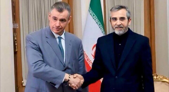 دیدار باقری و رئیس کمیته امور بینالملل دومای دولتی روسیه دیدار باقری و رئیس کمیته امور بینالملل دومای دولتی روسیه