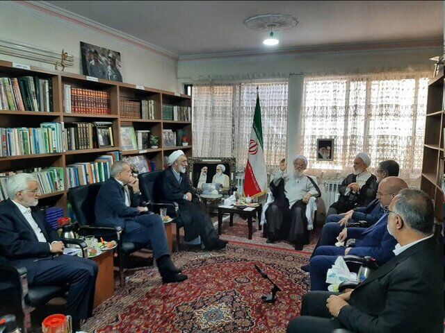 دیدار کاندیداهای انتخابات ریاستجمهوری با رئیس مجلس خبرگان رهبری دیدار کاندیداهای انتخابات ریاستجمهوری با رئیس مجلس خبرگان رهبری