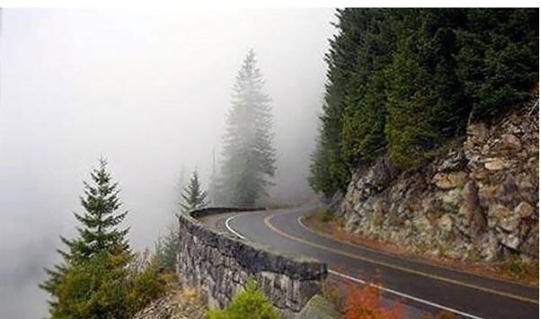 تردد در محور کرج- چالوس عادی است تردد در محور کرج- چالوس عادی است