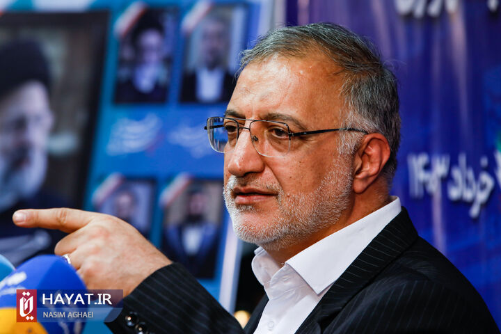 نشست خبری علیرضا زاکانی در خبرگزاری تسنیم