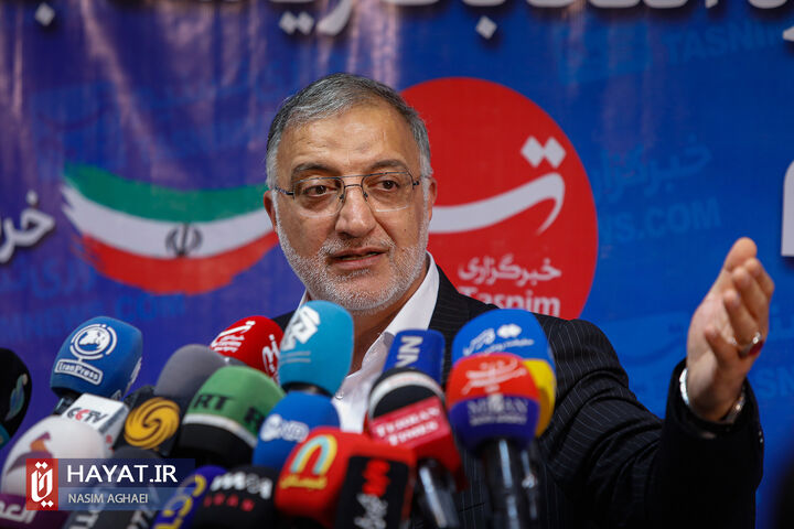 نشست خبری علیرضا زاکانی در خبرگزاری تسنیم