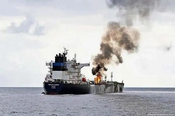 انصارالله غرق شدن کشتی یونانی در سواحل یمن را تایید کرد