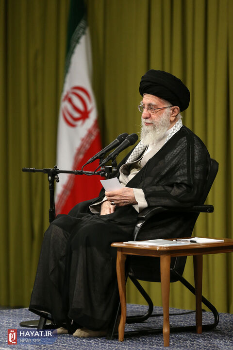 دیدار رئیس و مسئولان قوه قضاییه با رهبر انقلاب