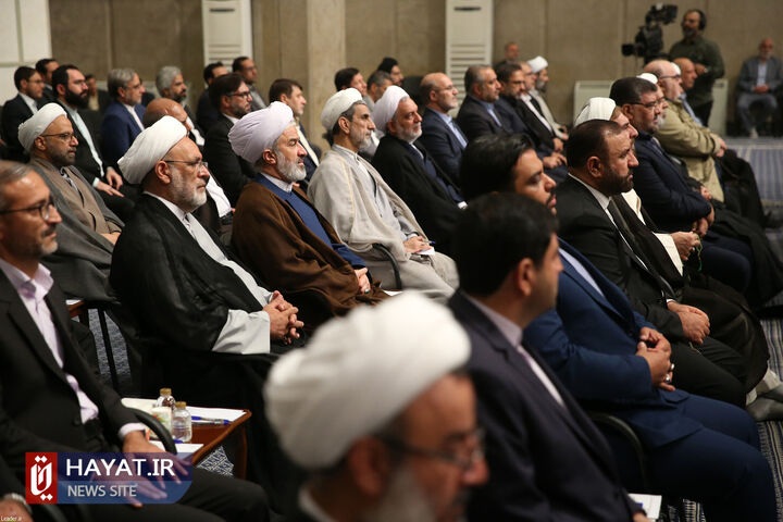 دیدار رئیس و مسئولان قوه قضاییه با رهبر انقلاب