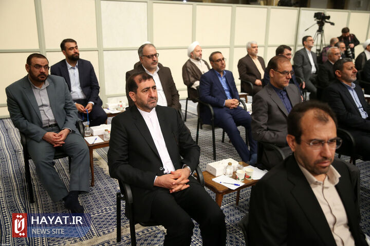 دیدار رئیس و مسئولان قوه قضاییه با رهبر انقلاب