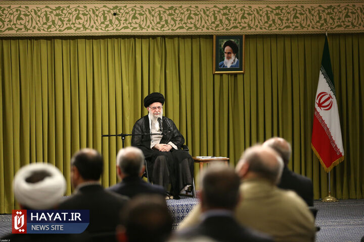 دیدار رئیس و مسئولان قوه قضاییه با رهبر انقلاب