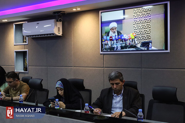 نشست خبری کنگره بینالمللی شهدای مدافع حرم برگزار شد