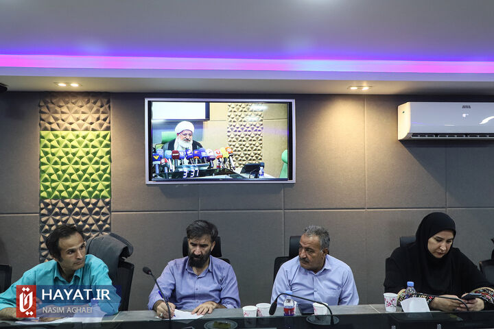 نشست خبری کنگره بینالمللی شهدای مدافع حرم برگزار شد